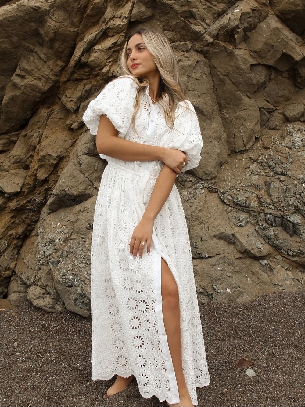 White dress